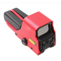 Lunette holographique OEM 552 en noir/rouge/brun disponible, couleurs rouge et vert, accessoires et lunettes de visée