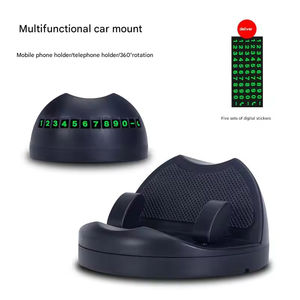 Soporte de teléfono Universal giratorio de 360 grados para salpicadero de coche con soporte estable para teléfonos móviles con <span class=keywords><strong>Parkin</strong></span> - Product Image 2