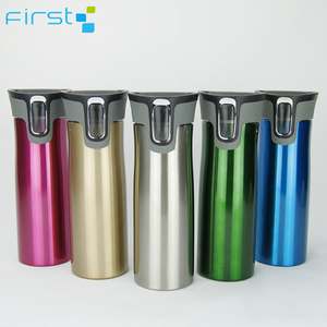 Bon prix unique pas cher logo personnalisé tasse à <span class=keywords><strong>café</strong></span> portable en acier inoxydable isolé sous vide bouteille d'eau - Product Image 5