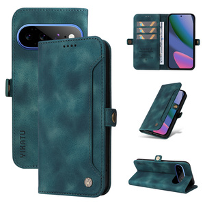 Étui <span class=keywords><strong>portefeuille</strong></span> rétro en cuir RFID pour <span class=keywords><strong>Google</strong></span> <span class=keywords><strong>Pixel</strong></span> 10A/11 Pro XL, pour Galaxy S26/A27 avec support et porte-cartes - Product Image 3