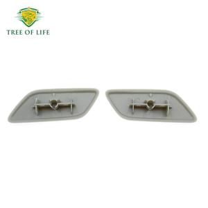 Lexus LX57 Headlight Washer Nozzle Caps 85354-60901 85353-60901 Plastic <b>Clip</b> On Front <b>Bumper</b> Cover 2013 2014 2015 - Product Image 2