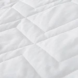 <span class=keywords><strong>Protège</strong></span>-<span class=keywords><strong>matelas</strong></span> <span class=keywords><strong>imperméable</strong></span> en jacquard tricoté élastique avec poches profondes, anti-acariens, respirant, lavable en machine - Product Image 2