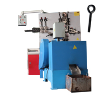 Machine automatique de fabrication de crochets à œillets à vis en fil métallique de 4,5 mm, directement de l'usine