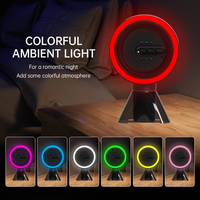 Diffuseur d'arômes mural intelligent 2026, nébuliseur à air froid sans eau, rechargeable par USB, 2000 mAh, diffuseur d'huiles essentielles, LED colorées