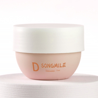 Pot cosmétique vide en plastique PP personnalisé de 50g 75ml avec couvercle à vis pour lotions, soins de la peau et fards à joues – Vente en gros