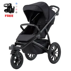 Europese Stijl 3 Wielen Multifunctionele Kinderwagen Lichtgewicht Kinderwagen Verstelbare Kinderwagen Voor Peuter Baby Baby