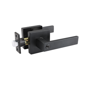 Cerradura de Puerta Moderna Ajustable de Aleación de Zinc de 4 Vías para Madera y Metal con Placa Extraíble y Manija Tubular de Fácil Instalación - Product Image 1
