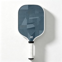 Raquette de pickleball allongée en fibre de carbone 24K, cœur en nid d'abeille 16 mm, 230g, faible MOQ, directement de l'usine OEM