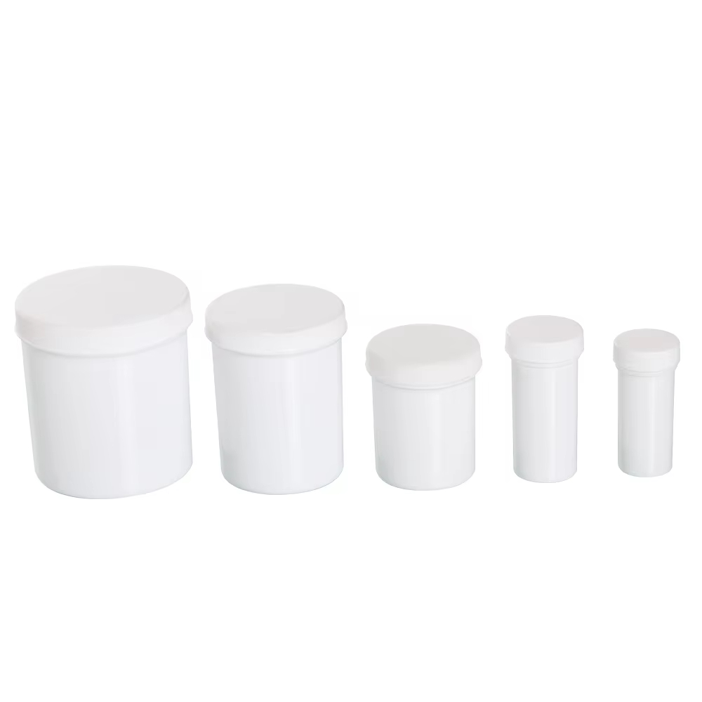Hot Sale 85g Large Round Wide Mouth Plastic Pharmacy 30ml Jar Ointment for Unguent