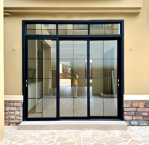 Portes coulissantes intérieures en verre mince à <span class=keywords><strong>double</strong></span> vitrage, étanches, modernes, panoramiques, finies, pour <span class=keywords><strong>garage</strong></span> de villa, conformes à la norme australienne AS2047 - Product Image 2