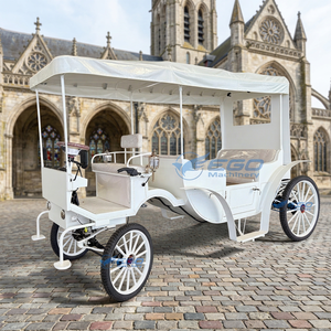 Carruaje de Caballos de Estilo Vintage de Lujo, Perfecto para Paseos Románticos, Carruaje Eléctrico Clásico para Recorridos Turísticos - Product Image 1