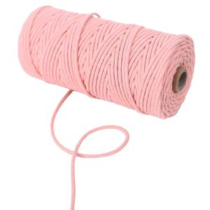 Cordon en coton 100% de haute qualité, torsadé, 4 mm, pour vêtements, sacs, chaussures et décoration intérieure - Product Image 6
