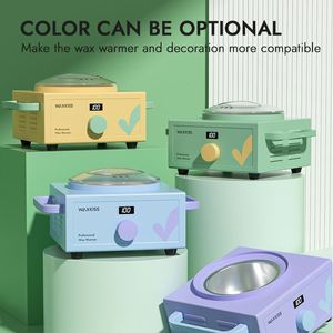 Bằng Sáng Chế Sản Phẩm 500Ml Xách Tay Sáp Ấm Hơn Máy Tốt Nhất Bán Kỹ Thuật Số Sáp Thuốc Làm Sạch Máy EU Cắm Sáp Nóng Cho Vẻ Đẹp Salon - Product Image 6