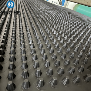 แผ่นระบายน้ำ HDPE, แผ่นระบายน้ำ<span class=keywords><strong>แบบ</strong></span>มีร่อง, แผ่นระบายน้ำ HDPE - Product Image 4