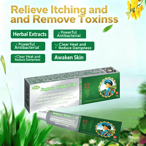 Plantenextract Antibacteriële Tinea-zalf Krachtige bacteriedodende verzachtende reparatie van hardnekkige Tinea voor de huidverzorging van handen, voeten en lichaam - Product Image 6