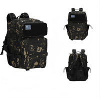 Sac à dos tactique camouflage pour homme, idéal pour la randonnée, le cyclisme, le camping et les opérations d'assaut en extérieur