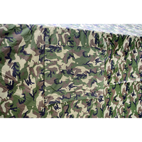 Tente de secours ignifuge Goodluck personnalisée, camouflage, imperméable, double couche, en polyester Oxford, quatre saisons, deux chambres