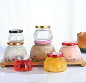 โถแก้วใสขนาดใหญ่ ปิดสนิท ใช้ซ้ำได้ สำหรับแป้ง ธัญพืช ขนมขบเคี้ยว - Product Image 3