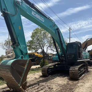 รถขุดมือสอง Kobelco SK350D ขนาด 35 ตัน ประสิทธิภาพสูง แบบตีนตะขาบ พร้อมมอเตอร์ปั๊มและชิ้นส่วนเกียร์สำหรับงานขุดเหมือง ได้รับมาตรฐาน CE - Product Image 2