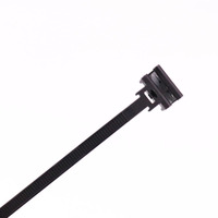 Gestionnaire de câbles solaires autobloquants Clips de câble Kabelbinder noirs Panneau automobile Attaches de câble de panneau solaire Clips de bord 126-00426