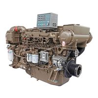Générateur diesel de SDEC d'utilisation marine de 500kw CCS BV générateur marin de bateau de 625kva 50Hz 60Hz avec le moteur de Cummins