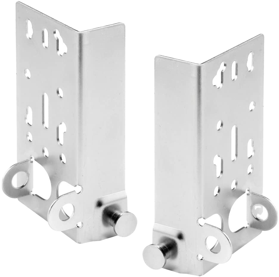 Дно двери гаража подъема кронштейны для 7/16in стволовых ролик влево и вправо с помощью болтов