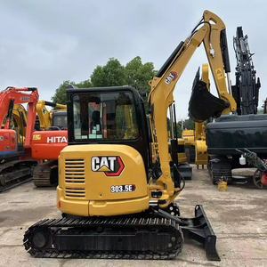 Recién Llegada, Miniexcavadora Usada Caterpillar CAT303.5E de 3.5 Toneladas, Motor Original Japonés, Modelo 2024, Excelente Estado - Product Image 1