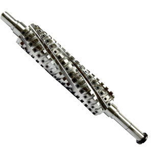 Cabezal de corte espiral helicoidal de acero para máquina regruesadora de carpintería, rodillo de cepilladora para madera - Product Image 3
