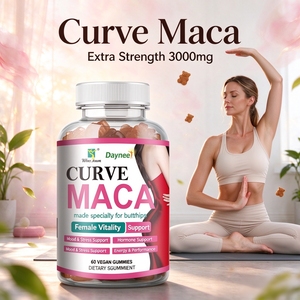 Suppléments à base de plantes maca racine de marque privée OEM produit de beauté efficace pour stimuler la vitalité des femmes hormone rehausseur de fesses de hanche - Product Image 1