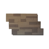 Panneau de fausse pierre NEU de haute qualité pour la décoration intérieure moderne Panneau mural intérieur de couleur riche pour hôtel Forme de grande dalle de pierre