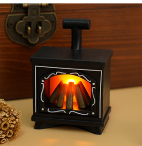 Thu nhỏ phát sáng lò sưởi nhỏ trang trí, LED Faux Đèn lò sưởi, lò sưởi nhỏ đèn lồng trang trí - Product Image 4