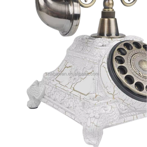 Téléphone rétro à l'ancienne, téléphone antique, <span class=keywords><strong>enregistreur</strong></span> vocal, <span class=keywords><strong>enregistreur</strong></span> audio pour invités, décoration, <span class=keywords><strong>enregistreur</strong></span> de messages vocaux - Product Image 3