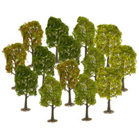 Arbre de rue quatre saisons à l'échelle HO et N, modèle architectural, arbre pour diorama ferroviaire, matériel de bricolage pour table de sable