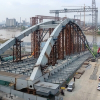 Puente de Estructura de Acero Prefabricado Personalizado