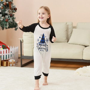 Nouveau design de pyjamas de Noël en bambou personnalisés pour la famille Ensemble de pyjamas d'hiver à manches longues décontractés pour femmes - Product Image 5