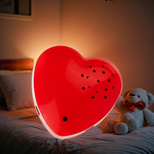 Tùy Chỉnh Abs Nhà Ở Loa Ghi Âm Heatbeat Âm Thanh Mô-đun Hình Trái Tim Bằng Giọng Nói Hộp Với Nút Đóng Cửa Cho Đồ Chơi Vật Nuôi - Product Image 1
