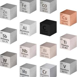 Cubo de Metal de Aleación Cúbica de 15 mm de Shenzhen Periodic Technology, Juguete Educativo de Ciencia para el Aprendizaje de Elementos Químicos y Físicos - Product Image 4