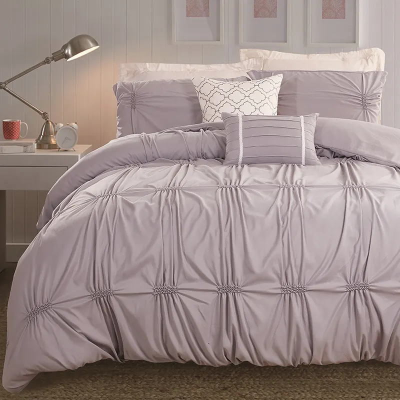 Kosmos Jacquard phong cách sang trọng sợi nhỏ Nữ Hoàng giường Comforter chèn bán buôn Comforter Bộ giường Comforter bộ trong Nữ Hoàng Kích thước