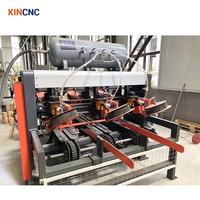 KINCNC Ligne de production automatique de palettes en bois Euro Machine à clouer faisant des palettes