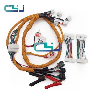 Arnés de cableado de arranque del motor J05 J08 P11C para excavadora Kobelco, cable de prueba de arranque, piezas de maquinaria de construcción, arnés de cables - Product Image 5