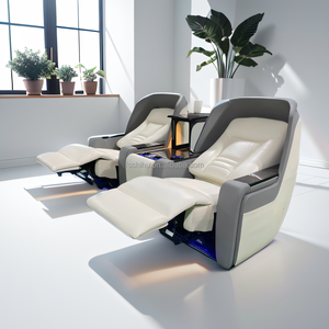 <span class=keywords><strong>Fauteuil</strong></span> élévateur électrique simple de cinéma maison de luxe haut de gamme avec tasse pour regarder des films pratique et confortable - Product Image 5