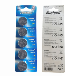 CR2477เซลล์แบตเตอรี่เซลล์3V เปลี่ยนเหรียญ Cr2477N Br DL Ecr <span class=keywords><strong>Kcr</strong></span> ML 2477N - Product Image 1