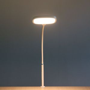 Led Focus ánh sáng phòng nghiên cứu hiện đại Dimmable điều khiển cảm ứng có thể điều chỉnh cổ ngỗng Đèn bàn Kinh Tế linh hoạt mắt vuông - Product Image 2