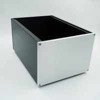 Châssis de préamplificateur choral tout aluminium, filtre de puissance mécanique, boîtier de batterie au lithium DIY