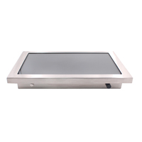 Boîtier en métal robuste personnalisé J1900/6412/6413 I3 I5 I7 Support mural tout en un PC intégré à écran tactile industriel