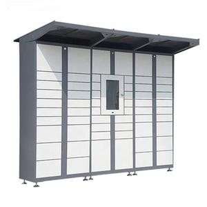 Casier à colis automatisé intelligent en métal, système de livraison de colis en libre-service, casier à colis intelligent extérieur étanche - Product Image 1