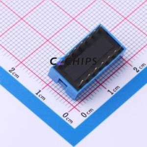 SMQS-07B-TP DIP Switch Switch ( Type: Flat Toggle, Raised Type )( Number of Switch Sections: 7 )( Lead Spacing: 2.54mm ) - Product Image 2