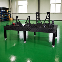 Table de soudage nitridée 3000x1500, établi de soudage modulaire 3D flexible et robuste