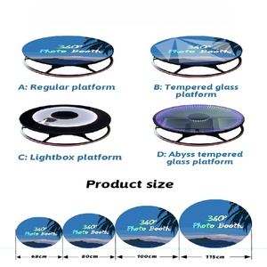 Biểu Tượng Tùy Chỉnh 360 Kiosk Thiết Bị Nhiếp Ảnh Cho Món Quà Giáng Sinh Sinh Nhật Đảng Tương Thích Điện Thoại Điều Chỉnh Điện Thoại Của Máy Ảnh Ipad Giao Hàng Nhanh Chóng - Product Image 4