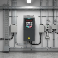 RYE 3-Phase Vector Control 0.75KW 1.5KW 2.2KW VFD 380V AC Penggerak Frekuensi Variabel untuk Motor Kompresor